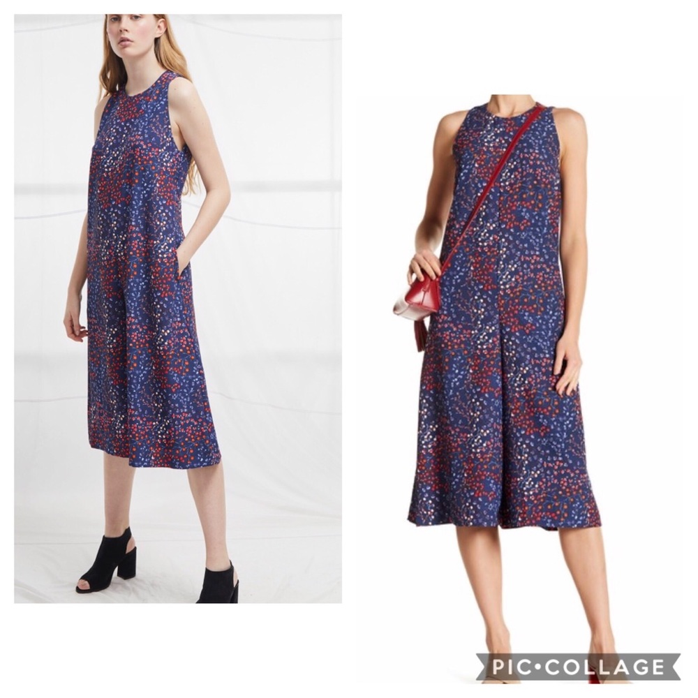 French Connection Frances drape jumpsuit